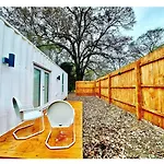 Nomehaus Shipping Container Studio Residential Neighborhood Athens