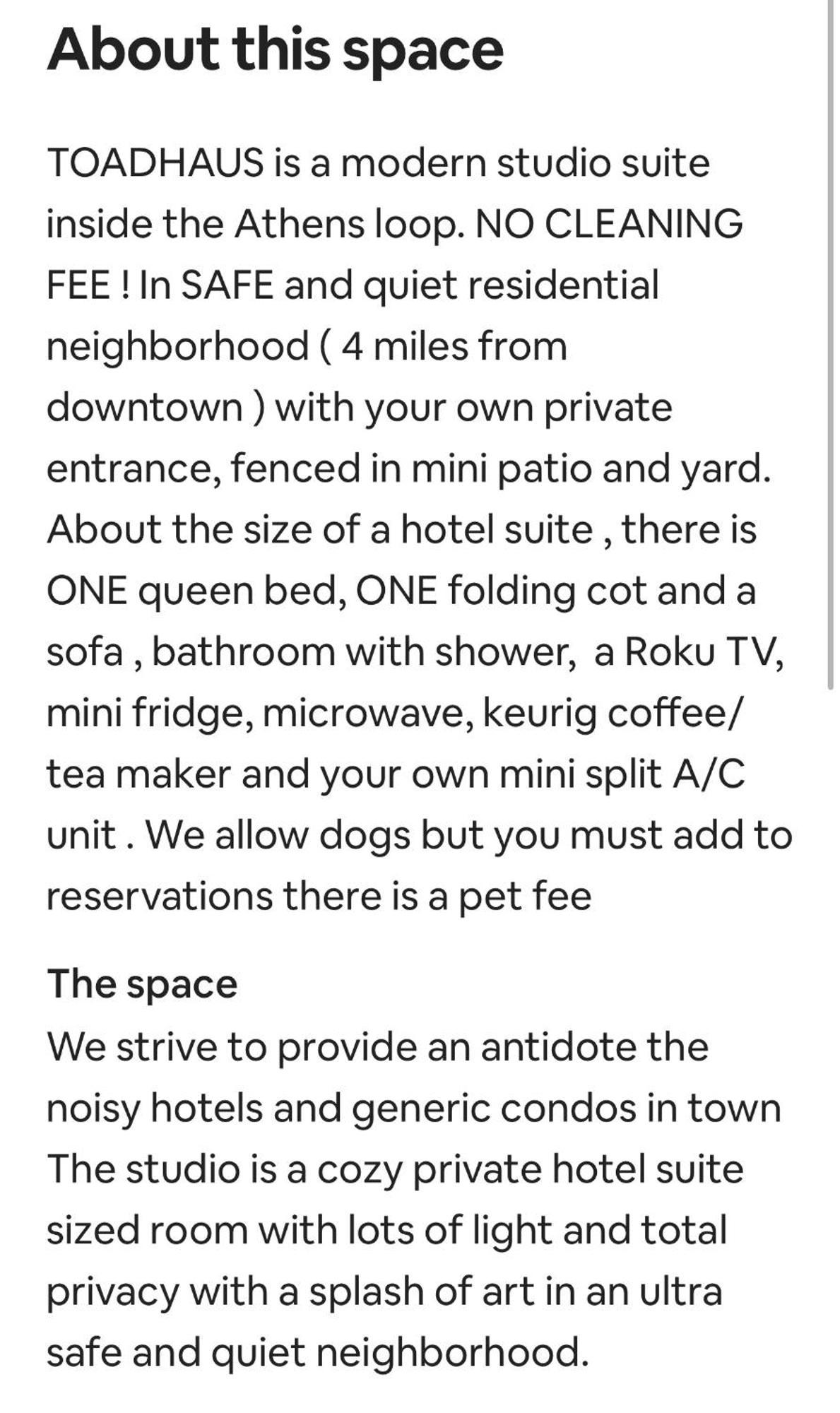 Toadhaus In Quiet Residential Neighborhood Guest house *